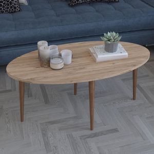 Coffee table Barton sonoma/brown 90x45x40cm