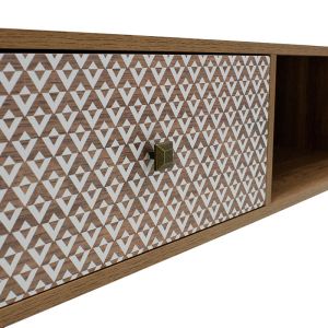 Boho-b coffee table with drawer