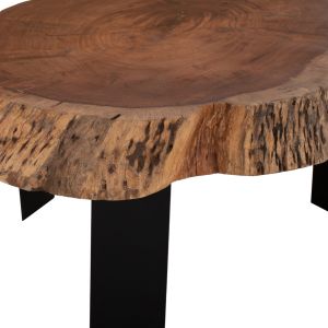 Coffee table Briggs Naturally acacia solid wood Hm8776,11 106,5x70x40