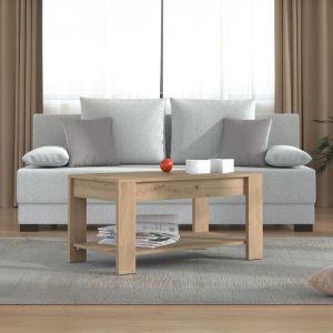 Coffee table Clent oak color 90x50x45cm