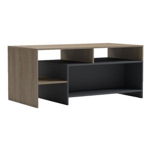 CONSA SONOMA COFFEE TABLE - ANTHRACITE 120X60X52.8CM