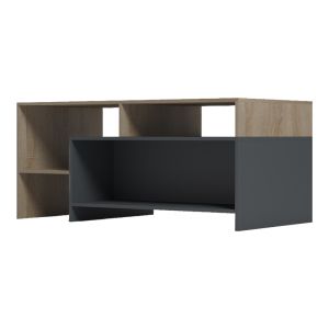 CONSA SONOMA COFFEE TABLE - ANTHRACITE 120X60X52.8CM