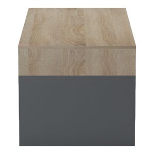 CONSA SONOMA COFFEE TABLE - ANTHRACITE 120X60X52.8CM