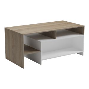 CONSA SONOMA COFFEE TABLE - WHITE 120X60X52.8CM