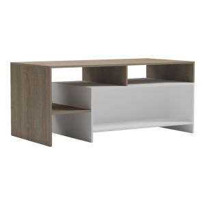 CONSA SONOMA COFFEE TABLE - WHITE 120X60X52.8CM
