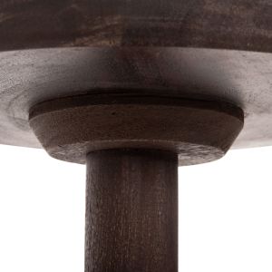 Coffee table Crabb Hm9701 solid mango wood D40x49.5hcm