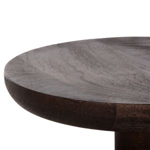 Coffee table Crabb Hm9701 solid mango wood D40x49.5hcm
