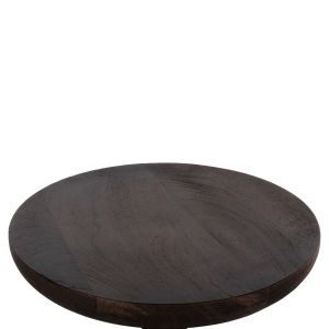 Coffee table Crabb Hm9701 solid mango wood D40x49.5hcm
