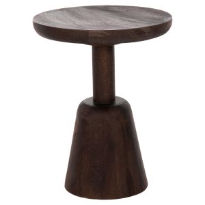 Coffee table Crabb Hm9701 solid mango wood D40x49.5hcm