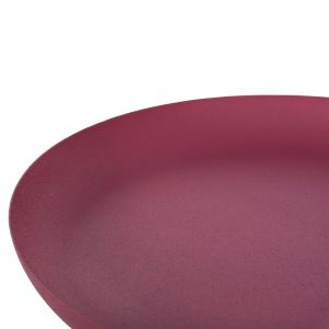 Coffee table Delbel Hm4262,06 metal in pink color D36x49hcm