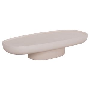 Coffee table Dessy Hm18153.02 fiber cement in white - 151x66x30cm.
