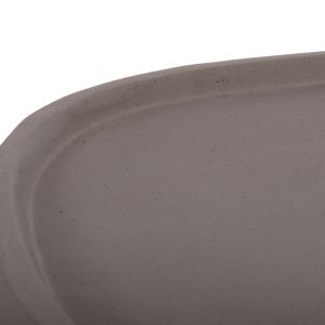 Coffee table Dessy Santorini Hm18153.03 fiber cement in gray -- 151x66x30 cm.