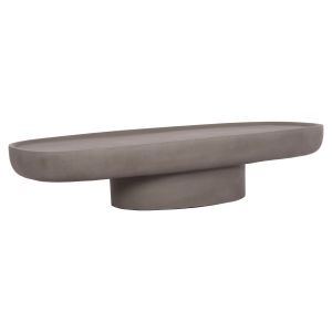 Coffee table Dessy Santorini Hm18153.03 fiber cement in gray -- 151x66x30 cm.