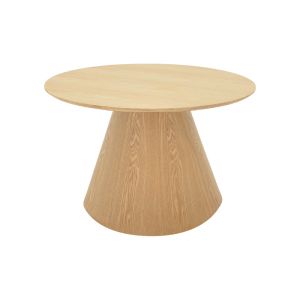 Donda coffee table made of Mdf in Sonoma color, dimensions 80x45 cm