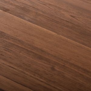 Coffee table Frantz solid pine wood Hm9387.11 in natural color D80x45hcm