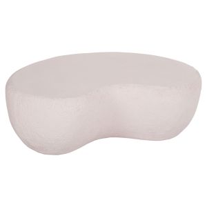 Coffee table Gerson Santorini Hm18151.02s fiber cement in white --104x72x40cm.