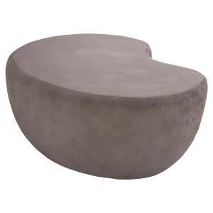 Coffee table Gerson Santorini Hm18151.03s fiber cement in gray --104x72x40cm.