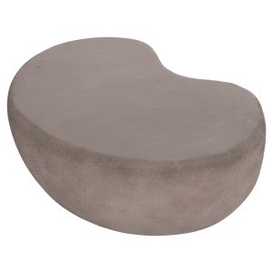 Coffee table Gerson Santorini Hm18151.03s fiber cement in gray --104x72x40cm.