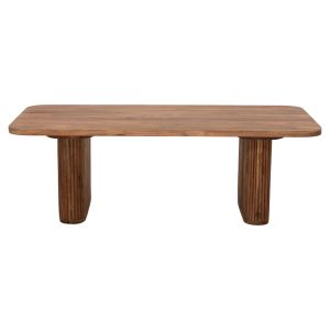 Coffee table Groot Hm9686 acacia solid wood in natural color 120x60x40hcm
