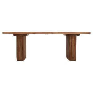 Coffee table Groot Hm9686 acacia solid wood in natural color 120x60x40hcm