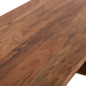 Coffee table Groot Hm9686 acacia solid wood in natural color 120x60x40hcm