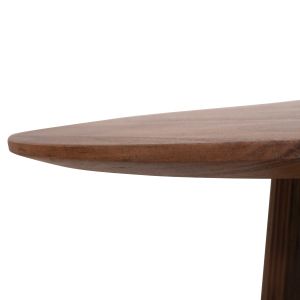 Coffee table Groot Hm9697 acacia solid wood in natural color D80x48hcm
