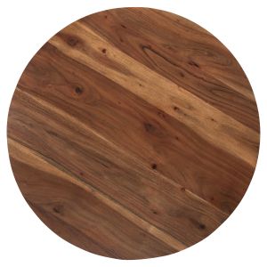 Coffee table Groot Hm9697 acacia solid wood in natural color D80x48hcm