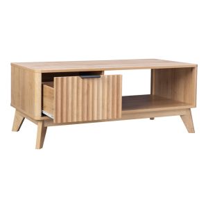 Холна маса Hamea от Mdf в естествен цвят 110x55.2x45см