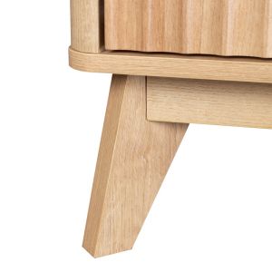Холна маса Hamea от Mdf в естествен цвят 110x55.2x45см