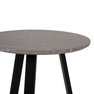 Coffee table Hm9587.02 Mdf with gray marble effect top D45x55hcm