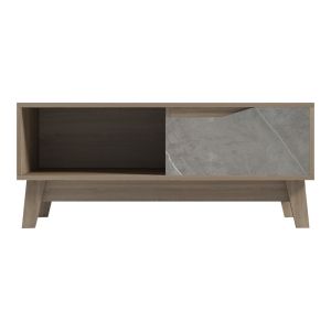 Judas coffee table in beige marble-sonoma shade 90x45x38.5 cm