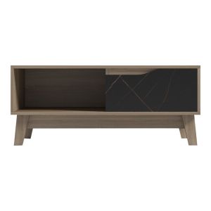 Judas coffee table in black marble - Sonoma lampshade 90x45x38.5 cm