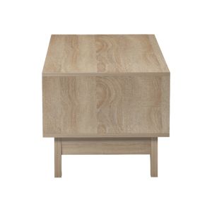 Judas coffee table in black marble - Sonoma lampshade 90x45x38.5 cm