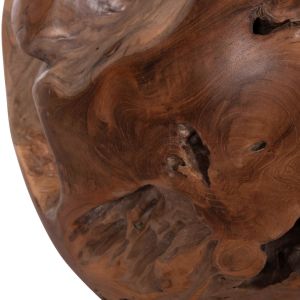 Coffee table Loggy Hm18295 solid teak wood - natural color 50x50x50hcm.