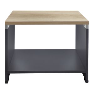 Coffee table Lotus oak/gray 60x60x45cm