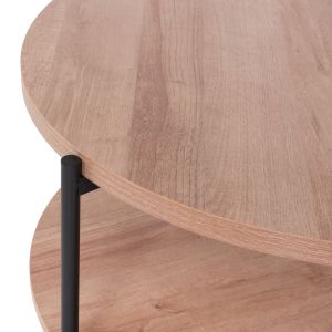Coffee table Matteo 2 levels round Hm8753,11