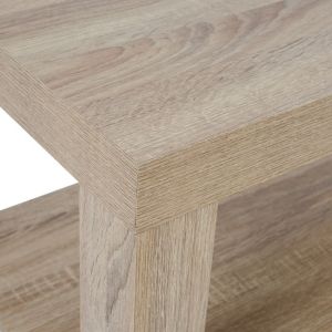 Coffee table Melamine Sonoma color Hm2207,02 Sonama