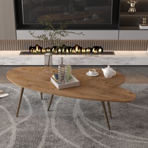 Monty coffee table 2 pcs. in natural color 116x46x46cm