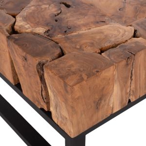 Coffee table Naturally solid teak wood Hm9354
