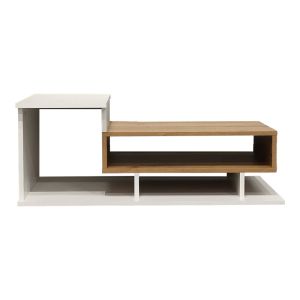 Coffee table Nuvele in white-sonoma shade 90x50x35cm