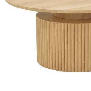 Coffee table Opols Mdf in natural color �90x42cm