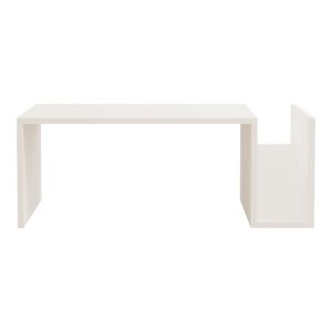 Coffee table Poko in white 86.8x50x32.4cm