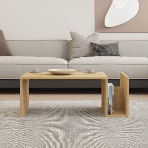 Coffee table Poko made of oak 86.8x50x32.4cm