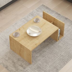 Coffee table Poko made of oak 86.8x50x32.4cm