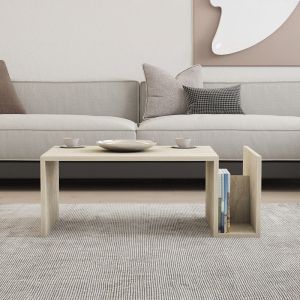 Poko travertine coffee table 86.8x50x32.4cm
