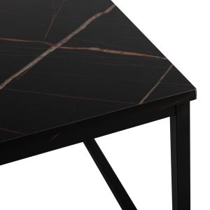 Coffee table Saffron design black marble Hm8975,13