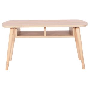 Coffee table Sliven Hm18178.03 Sonama melamine legs in natural color 90x50x47.5hcm.
