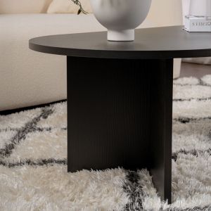 Coffee table Tabletod in black color 119x60x40cm