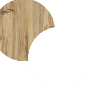 Coffee table Thunder sonoma/white 90x60x31.5cm