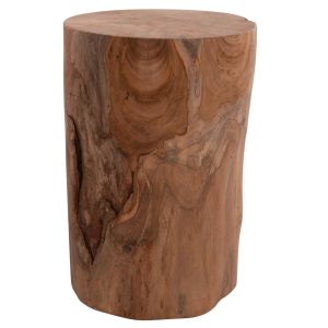 Coffee table Tronco Hm9374.21 teak wood - natural color Φ30x45cm.